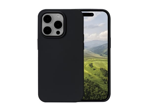 dbramante1928 Greenland - Baksidedeksel for mobiltelefon - plastikk - nattsvart - for Apple iPhone 15 Pro