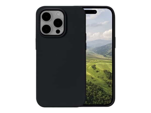 dbramante1928 Greenland - Baksidedeksel for mobiltelefon - plastikk - nattsvart - for Apple iPhone 15 Pro