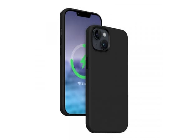 Crong Color Cover LUX Magnetic - Etui iPhone 15 Plus MagSafe (czarny)
