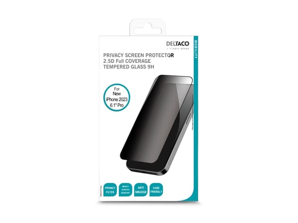 Näytönsuoja DELTACO iPhone 15 Pro / 1902456