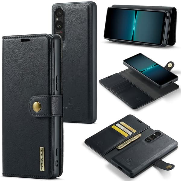 DG.MING 2 i 1 Lommebok-deksel til Sony Xperia 1 V