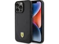 Miniatyrbild 1 av 2: ferrari | FEHMP15XPTEK | Back Cover | iPhone 15 Pro Max | Apple | Artificial leather | Black