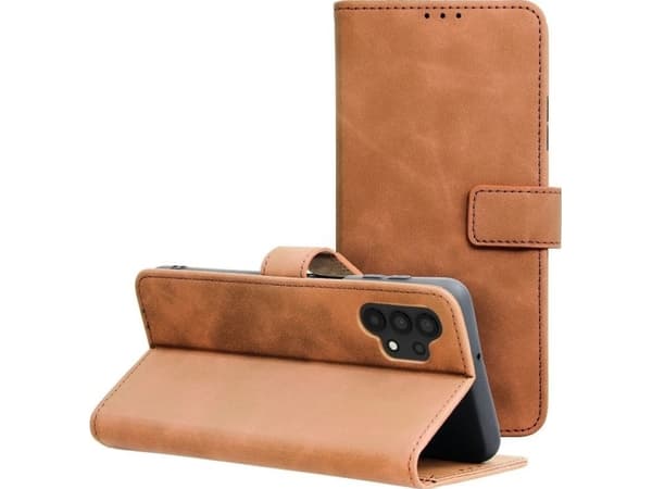 OEM TENDER Bokhölster för SAMSUNG Galaxy A32 5G brun