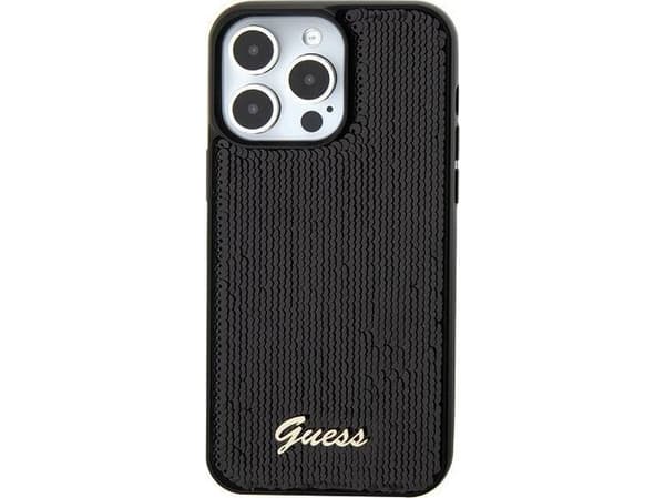 Deksel Guess Sequin Script Metal for iPhone 15 - bilder