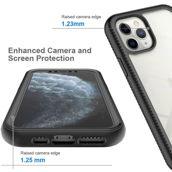 360 Full Cover Edge Case iPhone 11 Pro Black