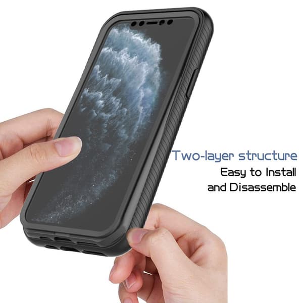 360 Full Cover Edge Case iPhone 11 Pro Black