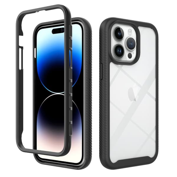 Allround Cover Skal iPhone 15 Pro Max Svart