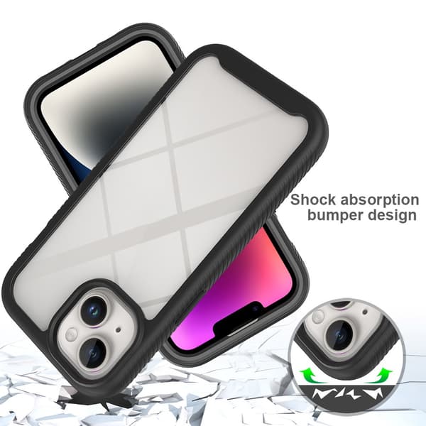 Allround Cover Skal iPhone 15 Svart