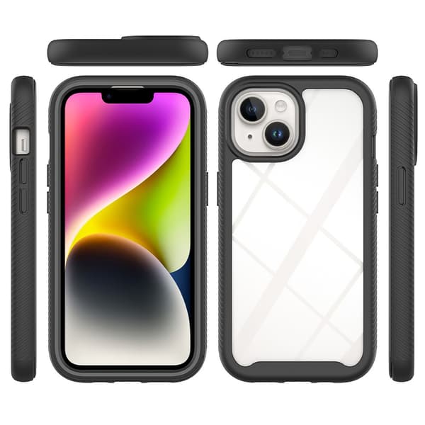 Allround Cover Skal iPhone 15 Svart