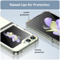 Miniatyrbild 5 av 7: Crystal Hybrid Skal Samsung Galaxy Z Flip 5 Transparent