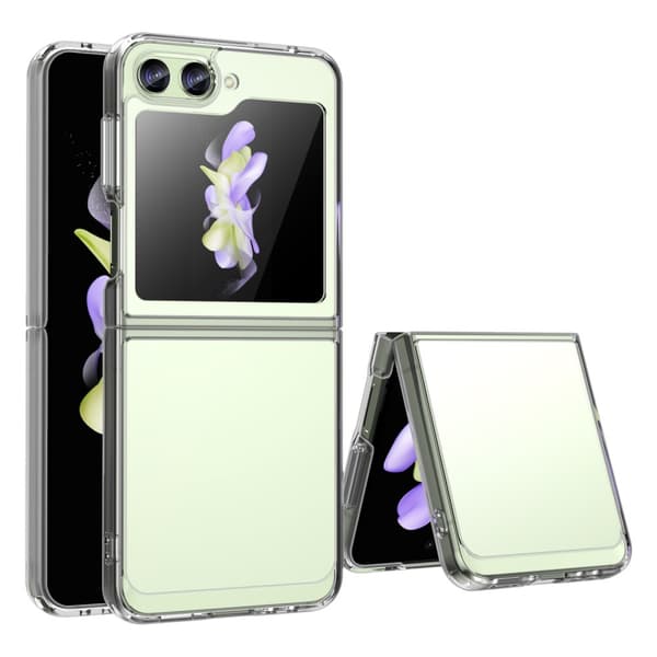 Crystal Hybrid Skal Samsung Galaxy Z Flip 5 Transparent