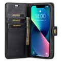Miniatyrbild 2 av 10: DG.MING 2-in-1 Magnet Wallet iPhone 15 Black