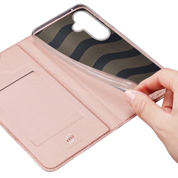 Dux Ducis Skin Pro Läderfodral Samsung Galaxy S23 FE Rosa
