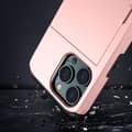 Miniatyrbild 3 av 4: Skal Kortfack iPhone 15 Pro Roséguld