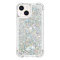 Miniatyrbild 2 av 4: Glitter Bling TPU Case iPhone 15 Plus Silver