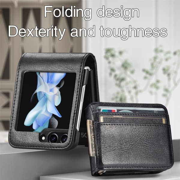 Mobilfodral Samsung Galaxy Z Flip 5 Svart