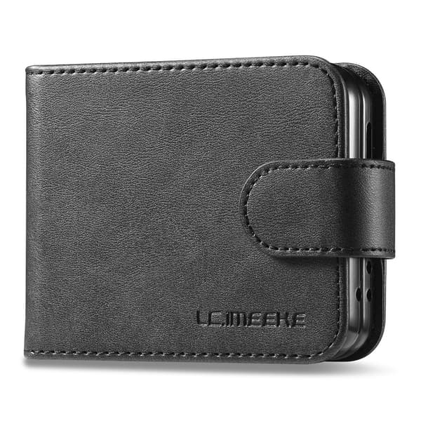 LC.IMEEKE Plånboksfodral Samsung Galaxy Z Flip 5 Svart