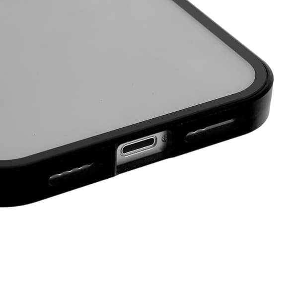 Magnetisk Skal Härdat Glas iPhone 15 Plus Svart