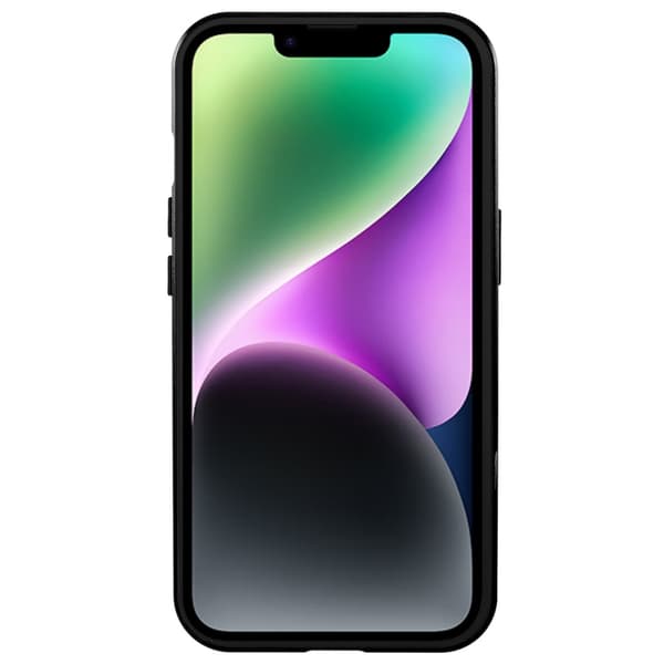 Magnetisk Skal Härdat Glas iPhone 15 Plus Svart