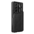 Miniatyrbild 3 av 7: Nillkin Qin Pro Fodral Galaxy Z Fold 5 Camshield With Pen Slot Black