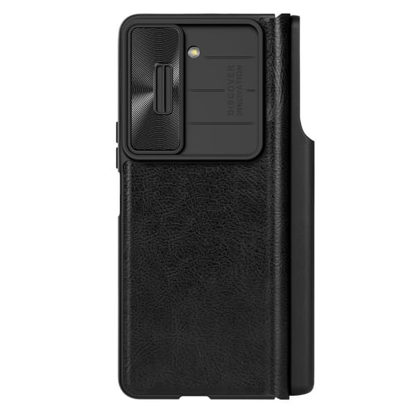 Nillkin Qin Pro Fodral Galaxy Z Fold 5 Camshield With Pen Slot Black