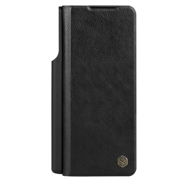 Nillkin Qin Pro Fodral Galaxy Z Fold 5 Camshield With Pen Slot Black