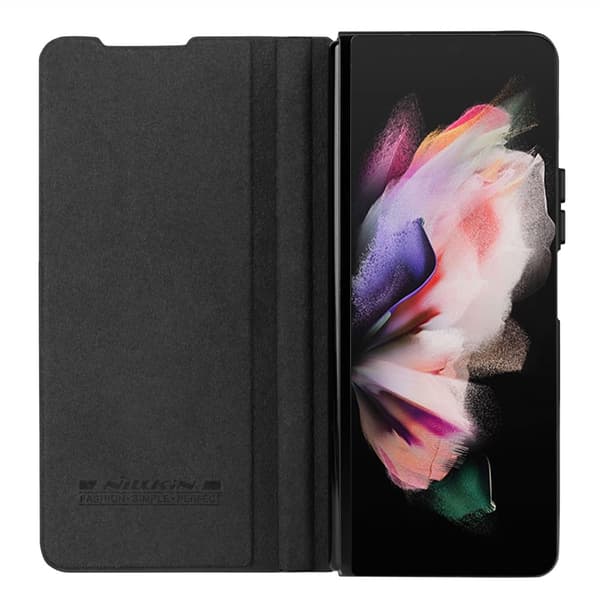 Nillkin Qin Pro Fodral Galaxy Z Fold 5 Camshield With Pen Slot Black