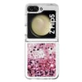 Miniatyrbild 2 av 5: Glitter Bling TPU Case Samsung Galaxy Z Flip 5 Roséguld