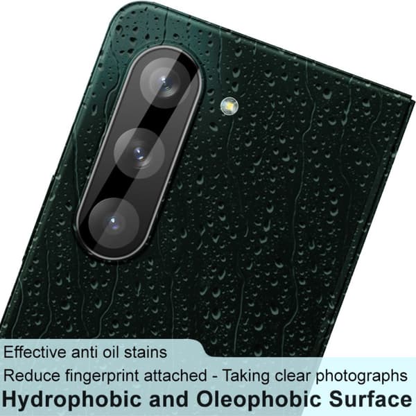 IMAK Härdat Glas Linsskydd Samsung Galaxy Z Fold 5 Svart