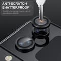 Miniatyrbild 2 av 6: Hat Prince Härdat Glas Linsskydd Samsung Galaxy Z Flip 5 Svart