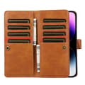 Miniatyrbild 3 av 7: Plånboksfodral Multi-Slot iPhone 15 Cognac