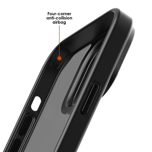 Magnetic MagSafe Skal iPhone 15 Matt Svart