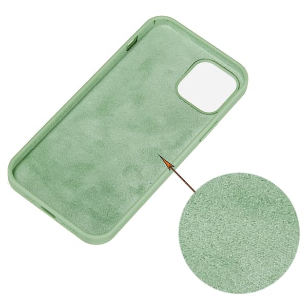 Silikonskal iPhone 15 Plus Grön