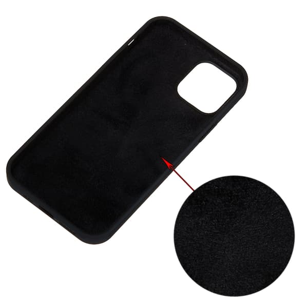 Silikonskal iPhone 15 Svart