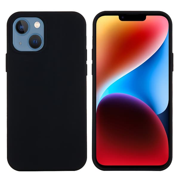 Silikonskal iPhone 15 Svart