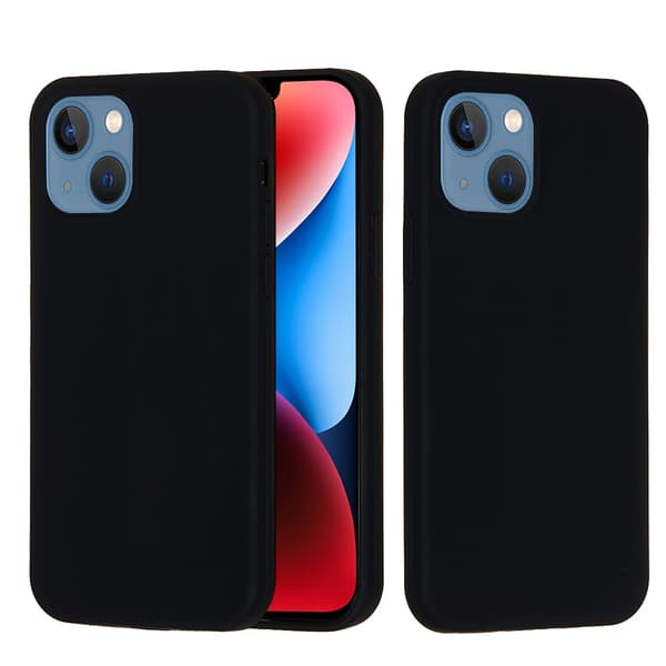 Silikonskal iPhone 15 Svart