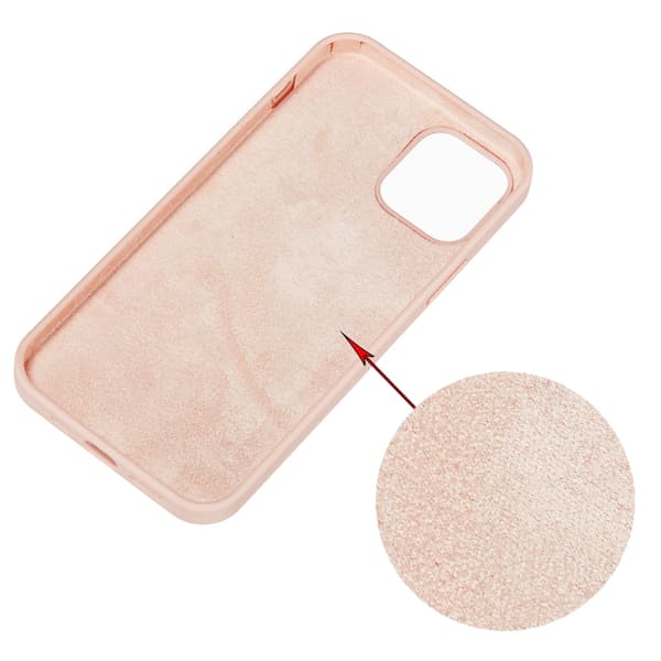 Silikonskal iPhone 15 Rosa