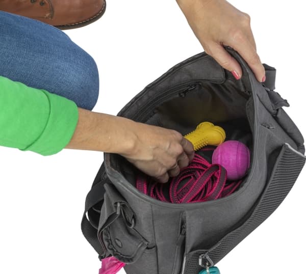 Trixie Walk and dummy bag, 34 × 29 × 9 cm, anthracite