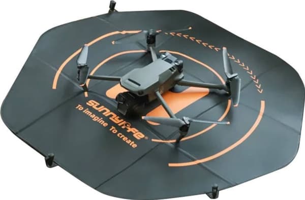 SunnyLife 80cm kuusikulmainen dronen laskeutumismatto - kaksipuolinen - vedenpitävä (TJP11)
