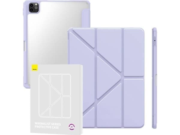 Baseus Minimalist protective case for iPad Pro (2018/2020/2021/2022) 11-inch (purple)