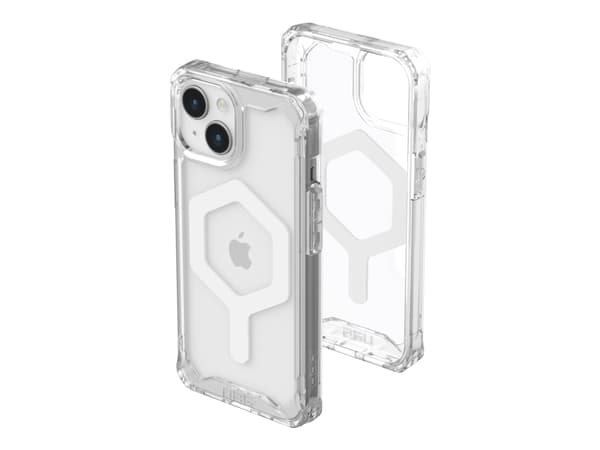 UAG Rugged Case for Apple iPhone 15 Plus [6.7-inch] - Plyo Magsafe Ice/White - Baksidesskydd för mobiltelefon - robust - MagSafe-kompatibilitet - TPU
