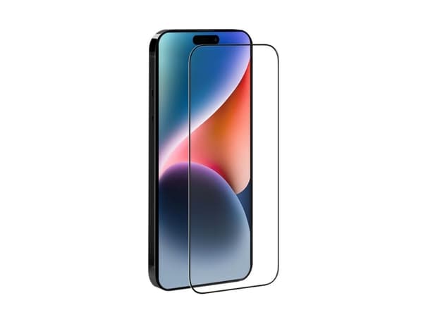 EIGER Mountain Glass Clear Edge, Apple, iPhone 15 Plus, Pudotuksenkestävä, Pölynkestävä, Iskunkestävä, Naarmuuntumisenkestävä, Läpinäkyvä, 1 kpl