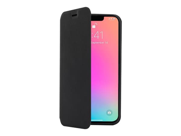 Screenor CLEVER, Lompakkokotelo, Apple, IPHONE 15, 15,5 cm (6.1"), Musta