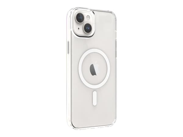 Screenor - Baksidedeksel for mobiltelefon - MagSafe-samsvar - termoplast-polyuretan (TPU) - gjennomsiktig - for Apple iPhone 15 Plus
