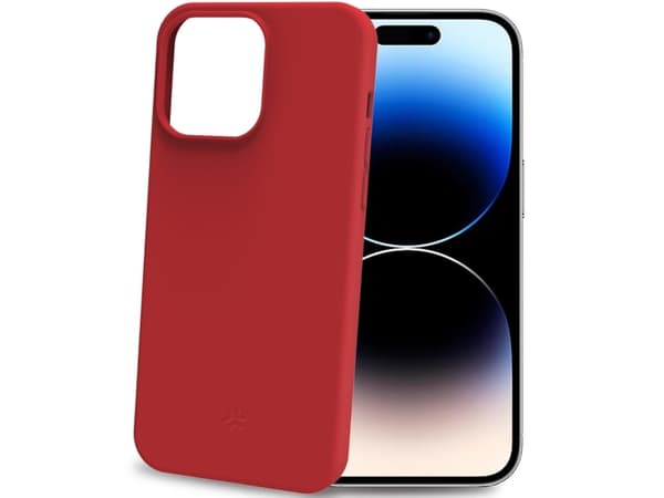 Celly CROMO1054RD, Cover, Apple, Apple iPhone 15 pro, 17 cm (6.69"), Red