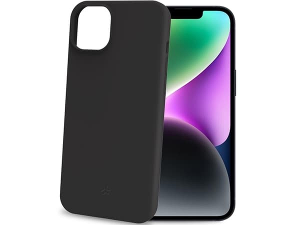 Planet Soft TPU-suojus GRS 100 % TPU iPhone 15 Svart