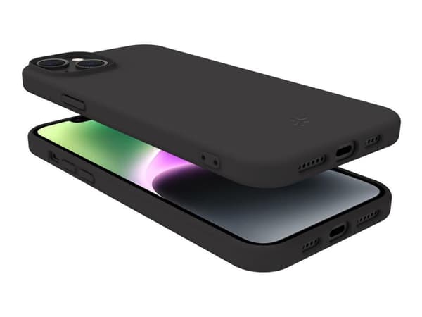 Planet Soft TPU-suojus GRS 100 % TPU iPhone 15 Svart