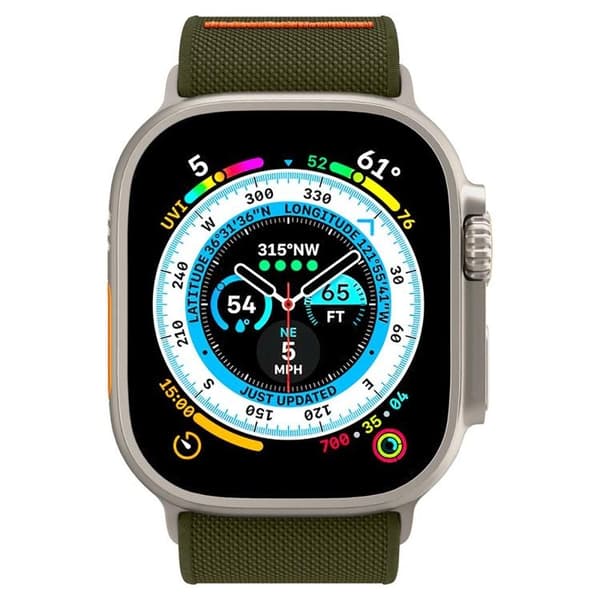 Spigen Apple Watch Ultra 2 (49mm) Armband Fit Lite - Khaki