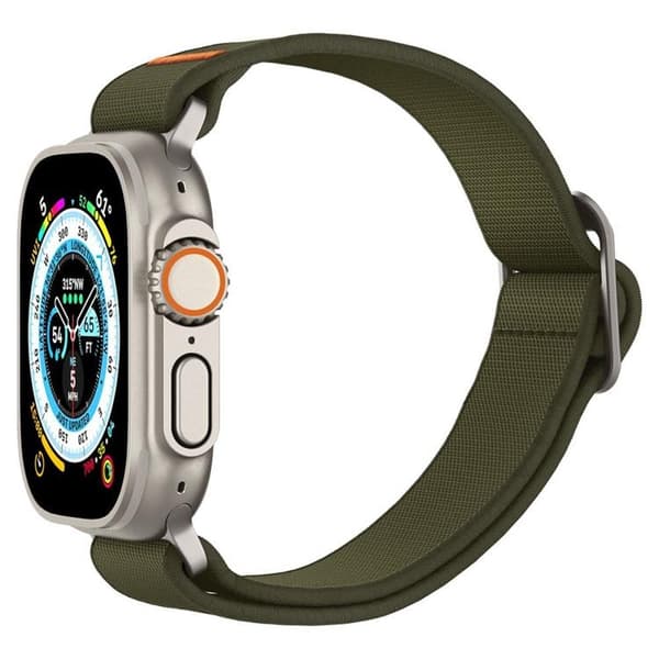 Spigen Apple Watch Ultra 2 (49mm) Armband Fit Lite - Khaki