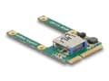Pikkukuva 3 / 5: DeLOCK 80039, Mini PCI Express, USB 2.0, Mies, Vihreä, PC, Kiina